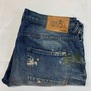 PRPS mens jeans size 36 hand painted